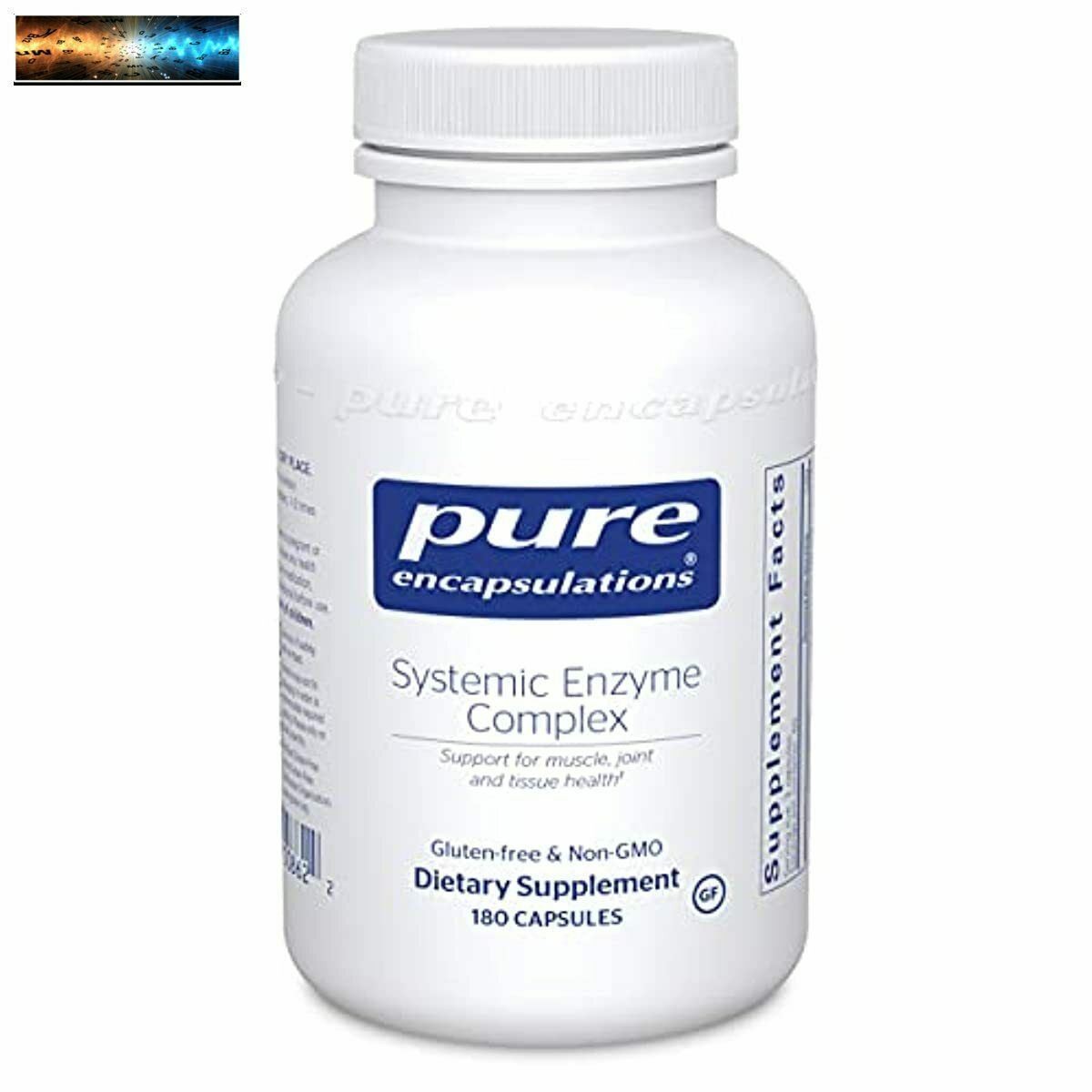 Systemic Enzyme Complex 180 caps Pure Encapsulations
