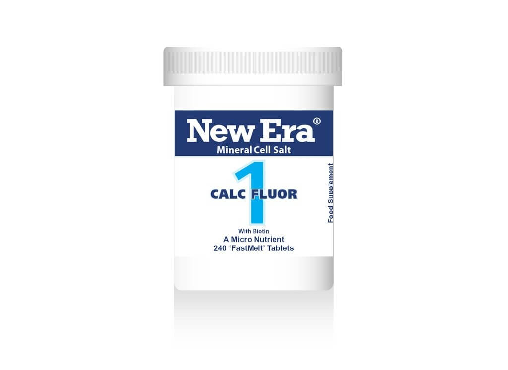 No.1. Calc-Fluor, Calcium Fluoride