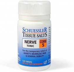 Schuessler Tissue Salts Combination 5 - Nerve Tonic