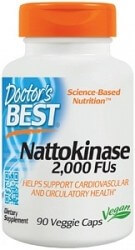 Doctor's Best  Nattokinase 2,000 FUs 90 Vege Caps