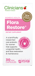 Clinicians Flora Restore Vege Capsules 30