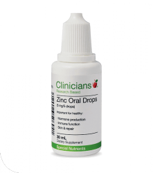 Clinicians Zinc Oral Drops 30ml