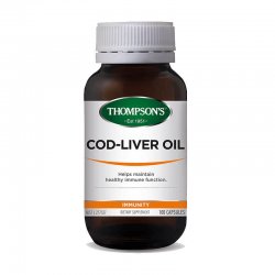 Thompson's Cod Liver Oil Capsules 100