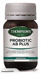 Thompson's Probiotic AB Plus Capsules 30