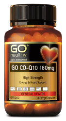 GO Co-Q10 160mg 30 vege caps