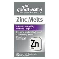 Good Health Zinc Melt Tablets 60