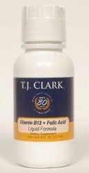 T.J.Clark Vitamin B12 &amp; Folic Acid 237ml