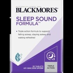 Blackmores Sleep Sound Formula 30 Tabs