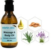 Lavender &amp; Rosemary Massage &amp; Body Oil 200mll