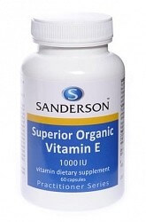 Superior Organic Vitamin E 1000iu Mixed Tocopherols 60caps