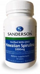 Verified non GMO Hawaian Spirulina 1000mg