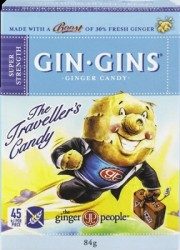 Gin Gins Ginger Candy Super Strength 31g