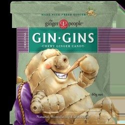 Gin Gins Chewy Ginger Candy Bag 60g