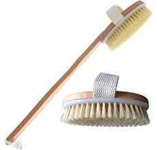 Long Handled Bath Brush Detachable Head