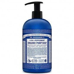 Dr Bronner's Organic Pump Soap Peppermint 710ml