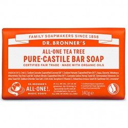 Dr Bronner's Tea Tree Bar Soap 140g