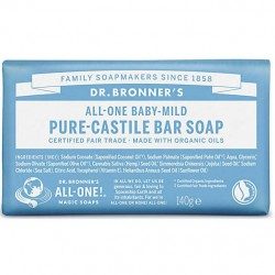 Dr Bronner's Baby Bar Soap 140g